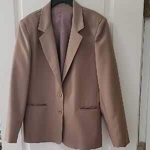 Classic Vintage Tan Blazer